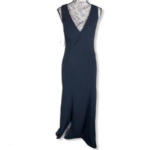 Dessy Collection Seamed Bodice Trumpet dress